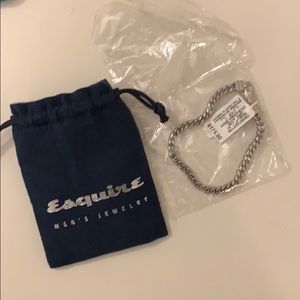 NEW: Stainless Steel Men’s Chain Link Bracelet